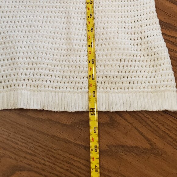 Simply Vera Vera Wang Sleeveless Scoop Neck Sweater Top I Size Large - Picture 7 of 9